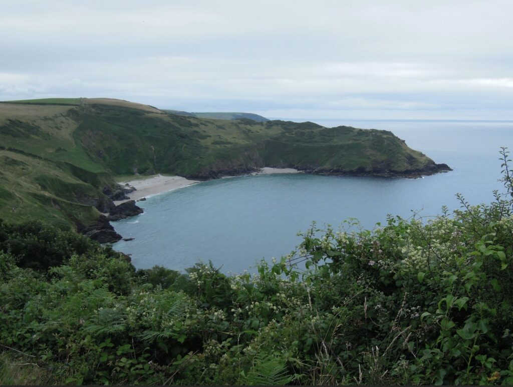 Lantic Bay from above